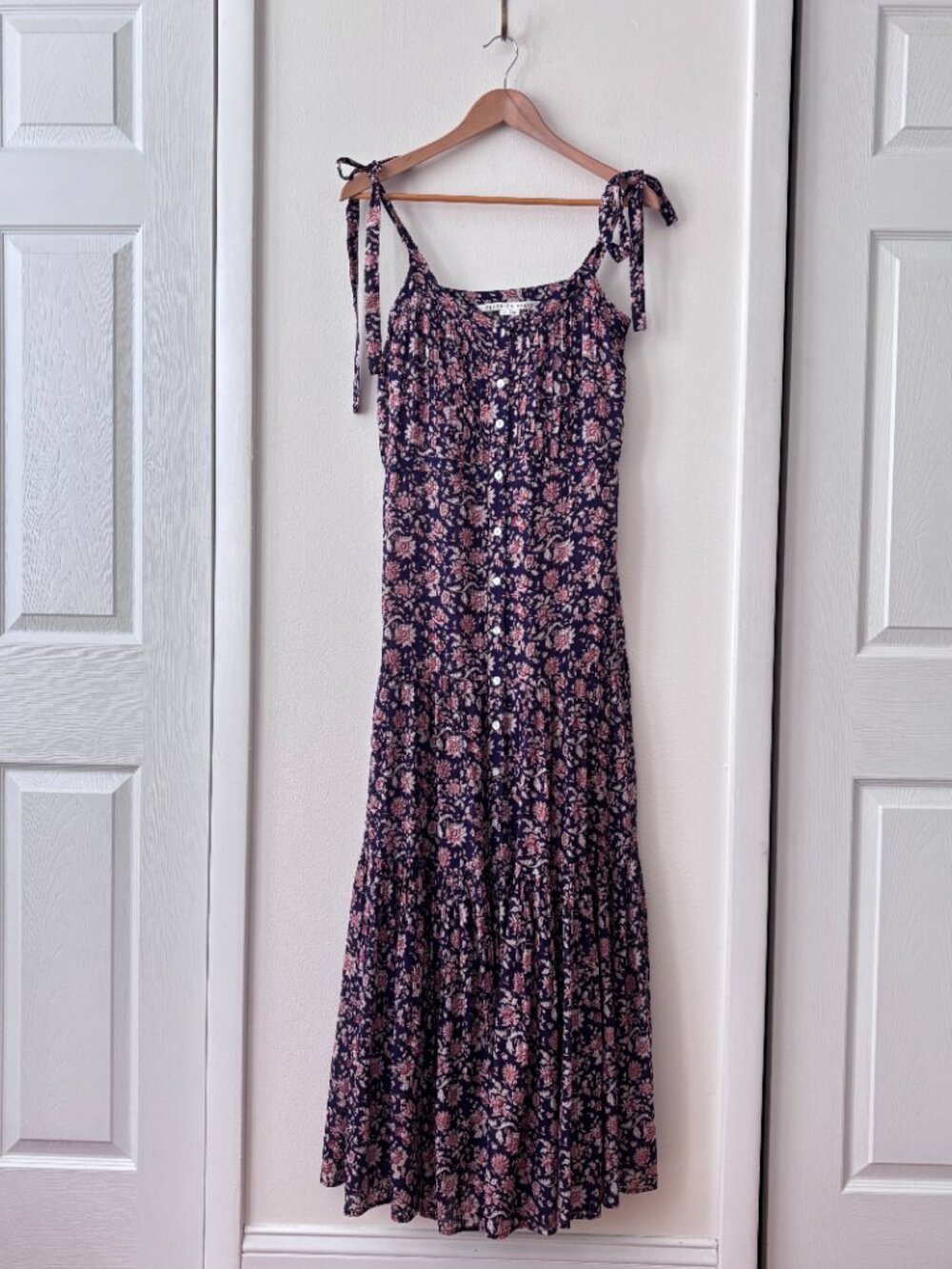 Veronica Beard Windansea Floral Maxi Dress - Picture 5 of 10